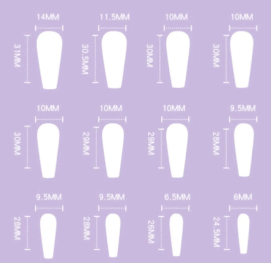 Pink Rhinestones Press On Nails