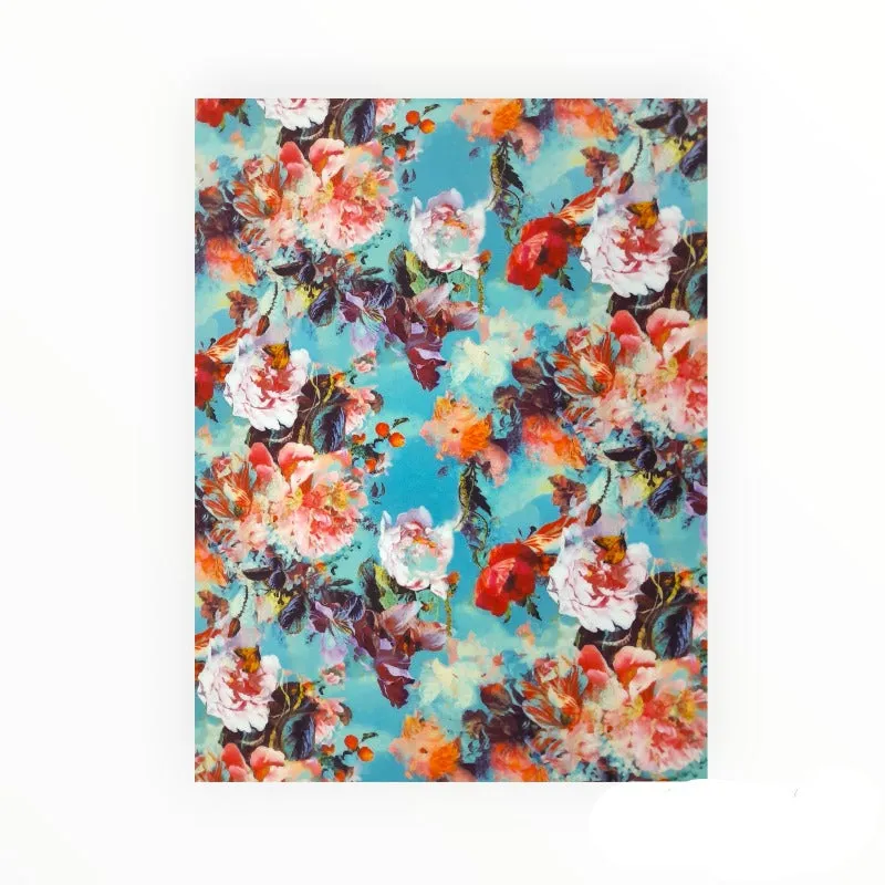 Printed Velvet Upholstery Collection D#3 140 cm