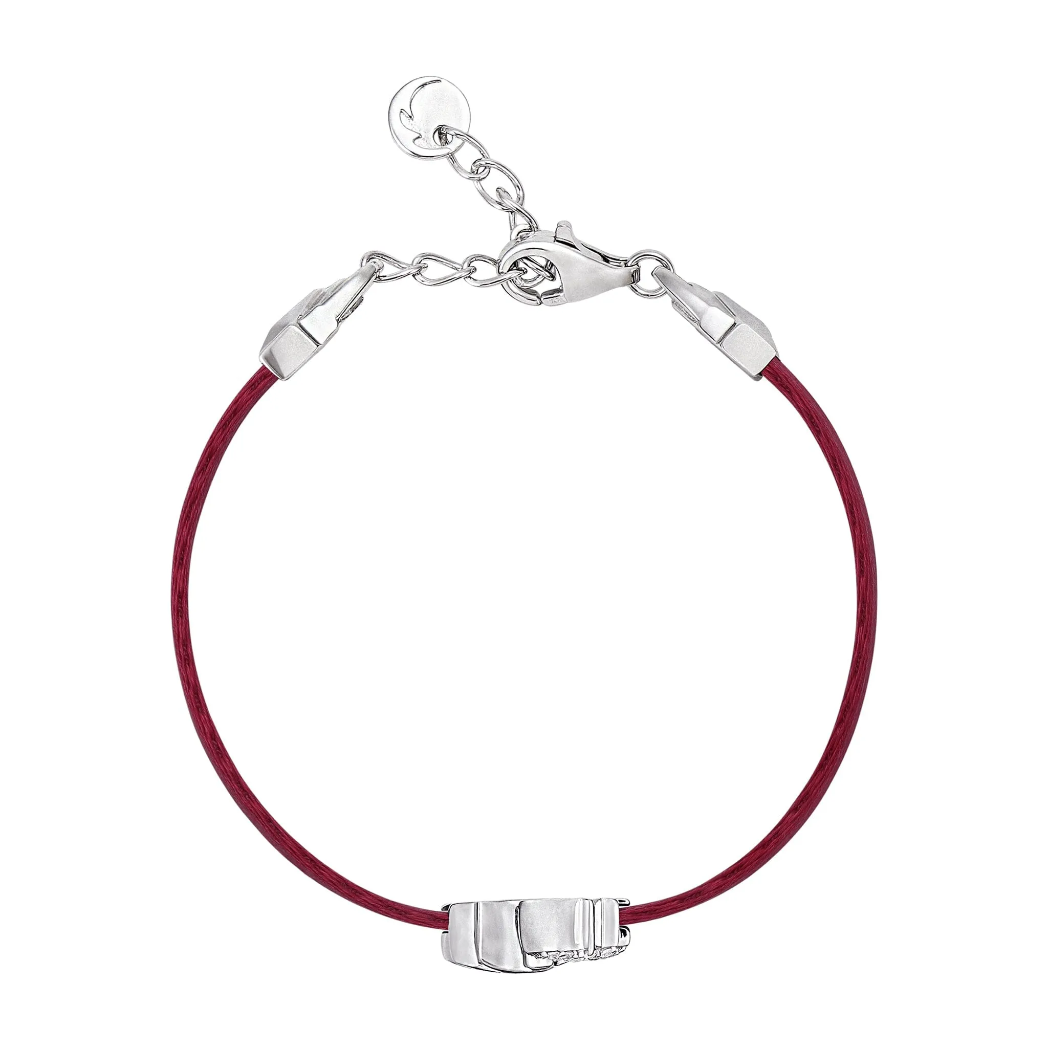 Red Agate Dragon Ribbon Bracelet