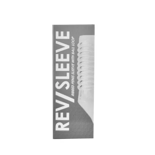 REV-SLEEVES Textured Penis Sleeve with Girth Boosting Design & Easy Ejaculation - Enhance Sensations & Stimulation