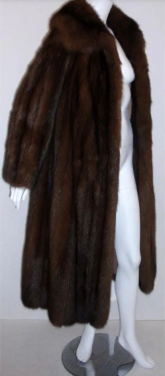 REVILLON Sable Fur Coat for Saks Fifth Avenue