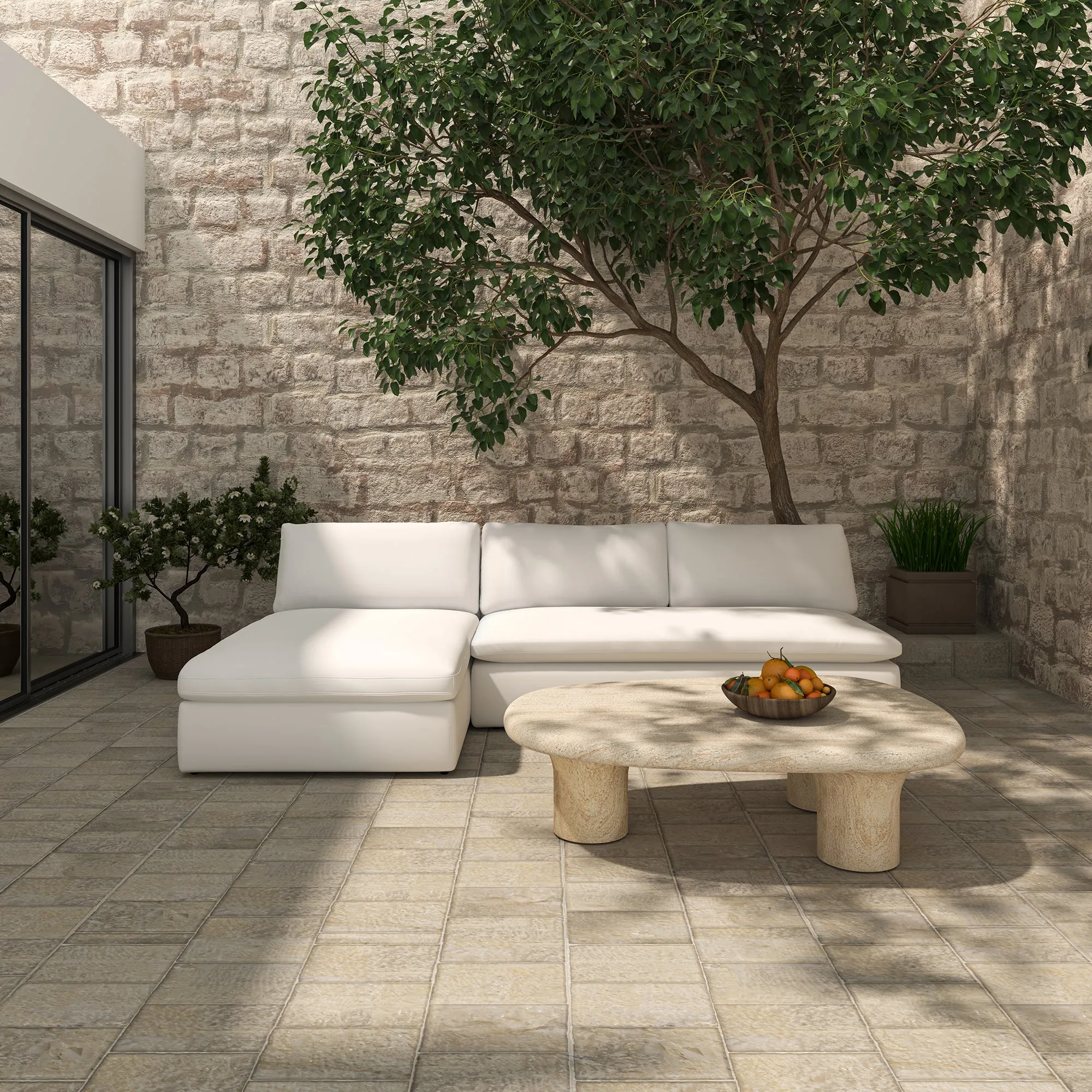 Riverstone Concrete Coffee Table