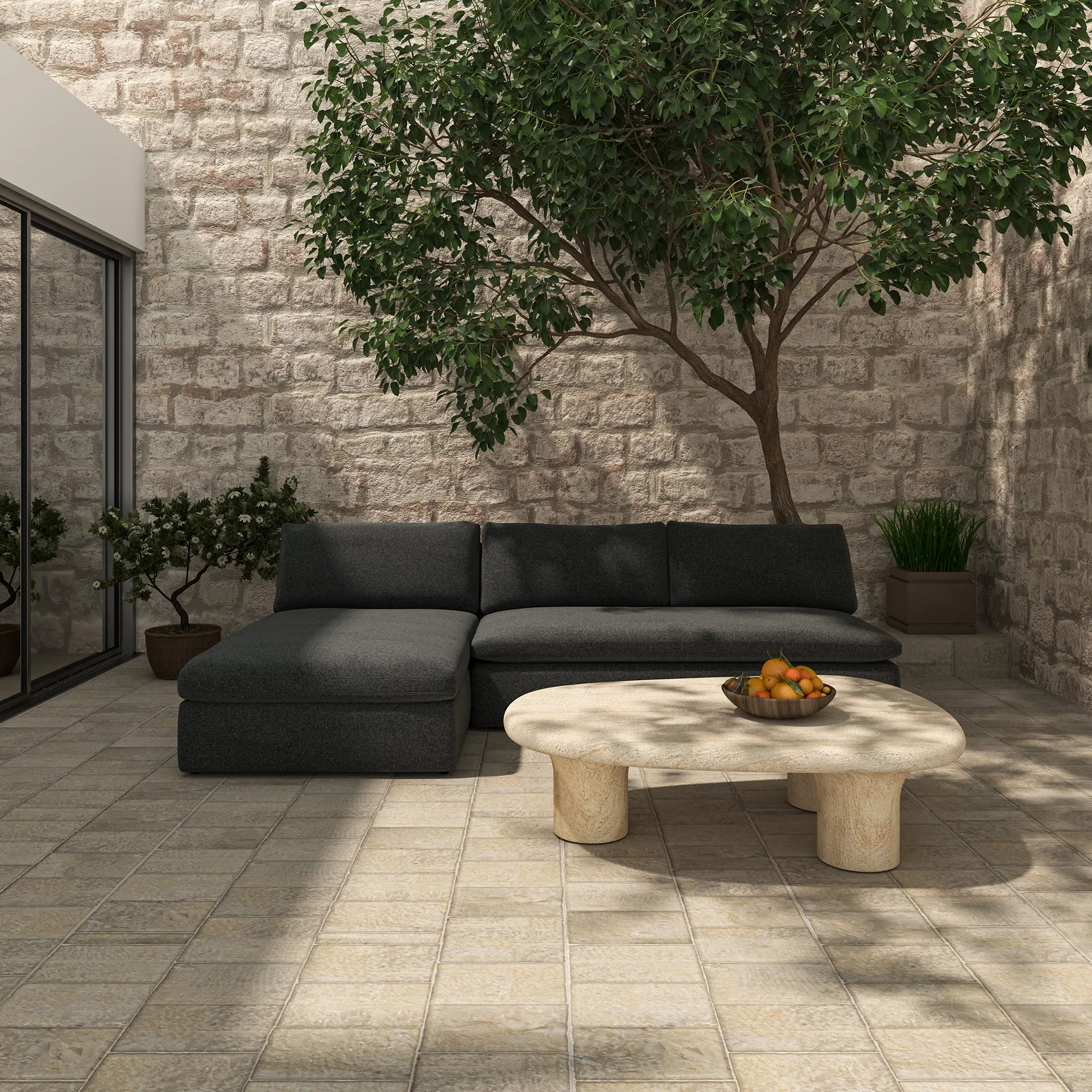 Riverstone Concrete Coffee Table