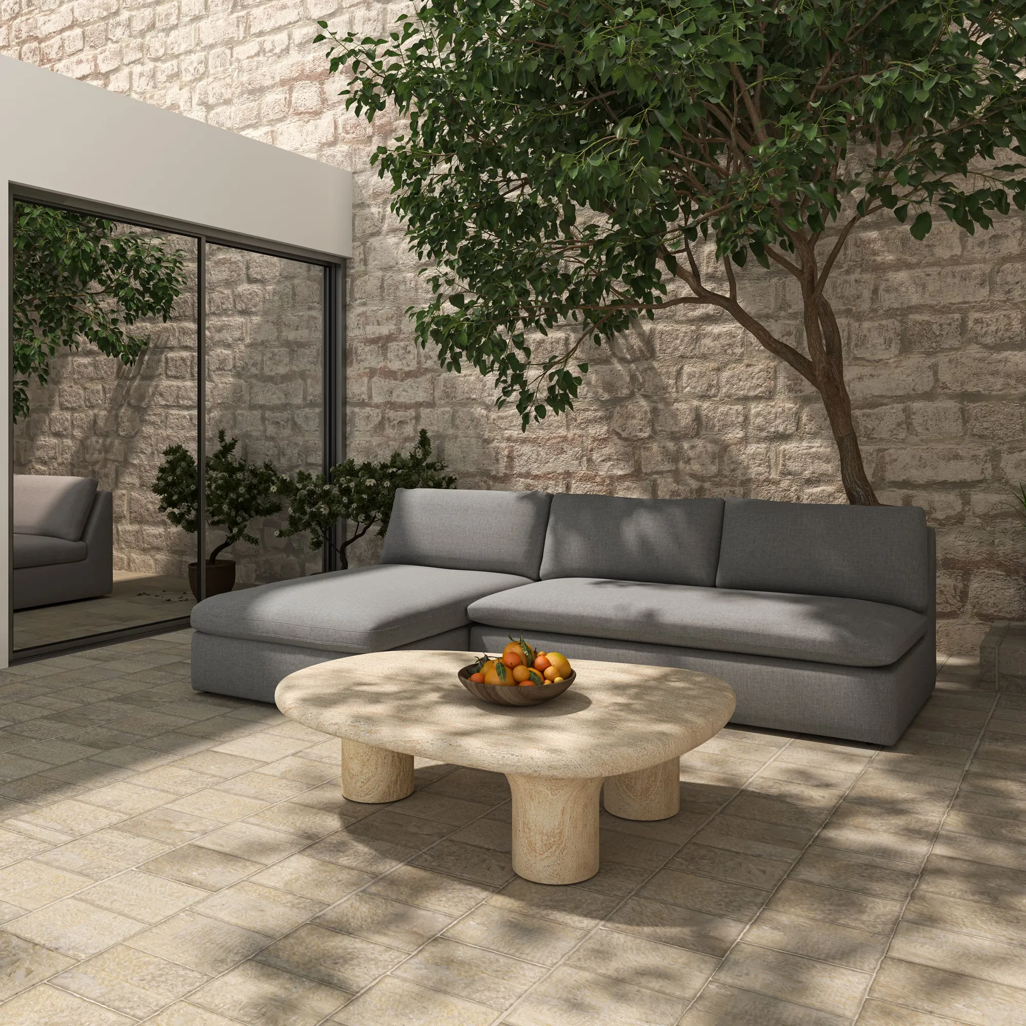 Riverstone Concrete Coffee Table