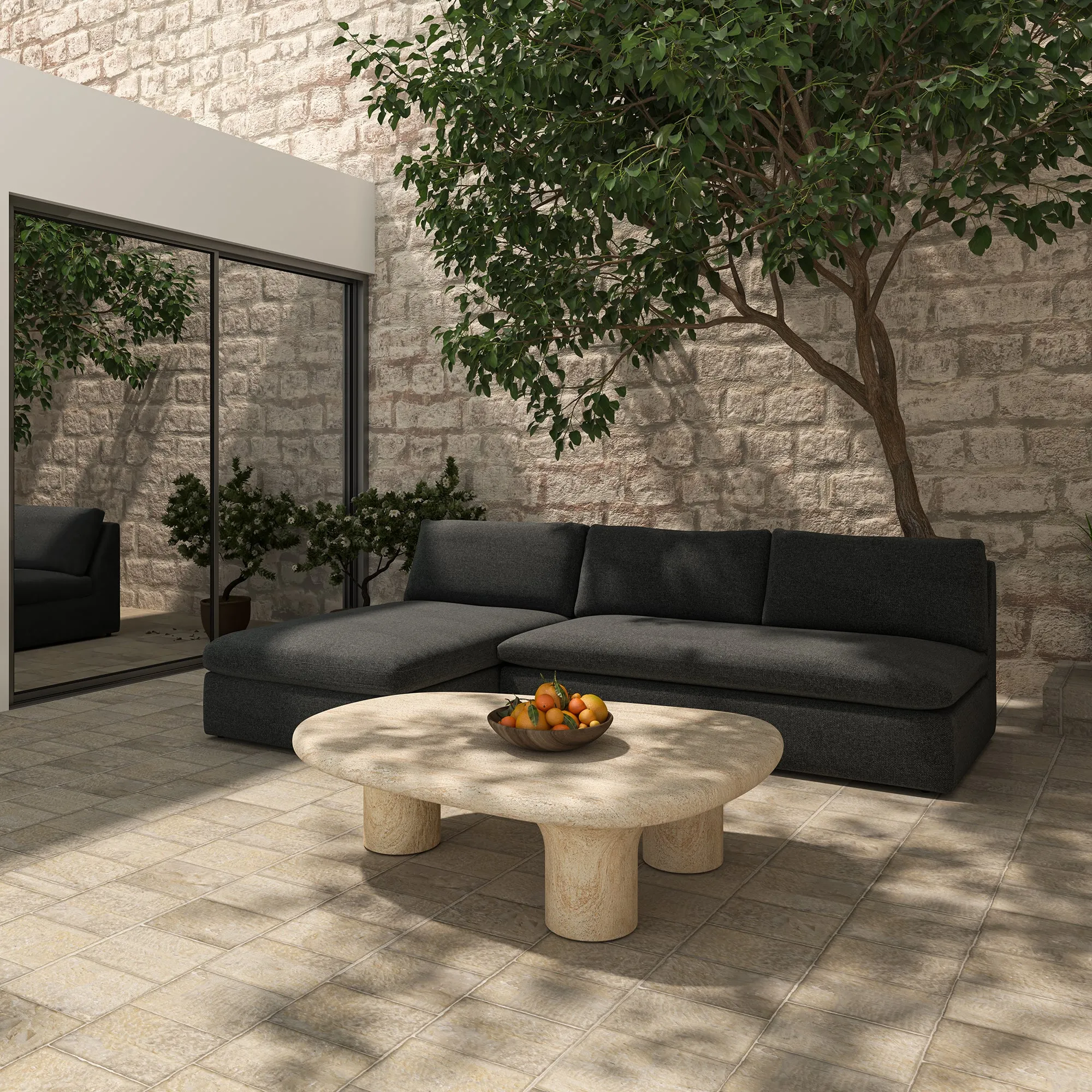 Riverstone Concrete Coffee Table