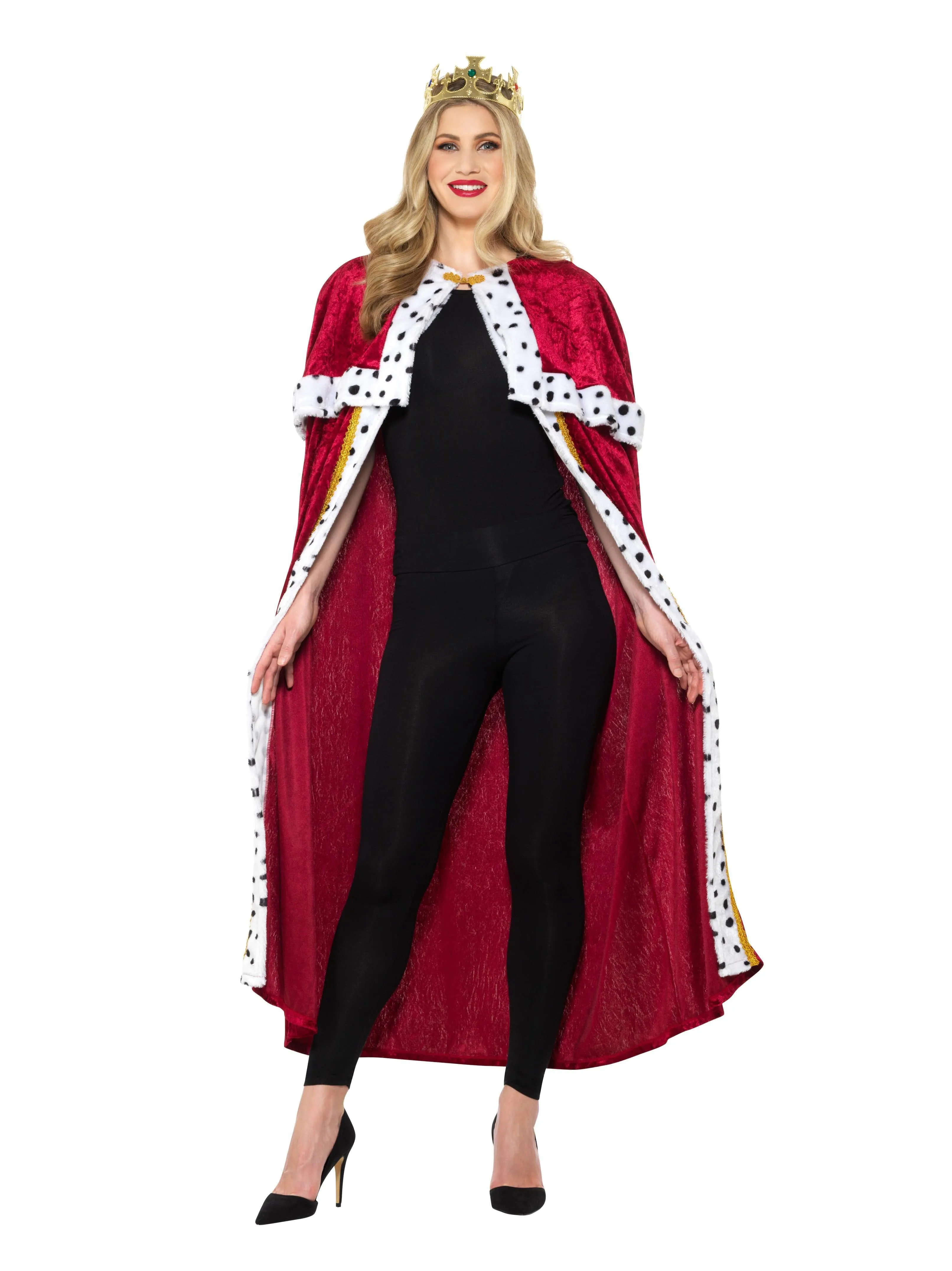 Royal Cloak, Crown and Sceptre Set