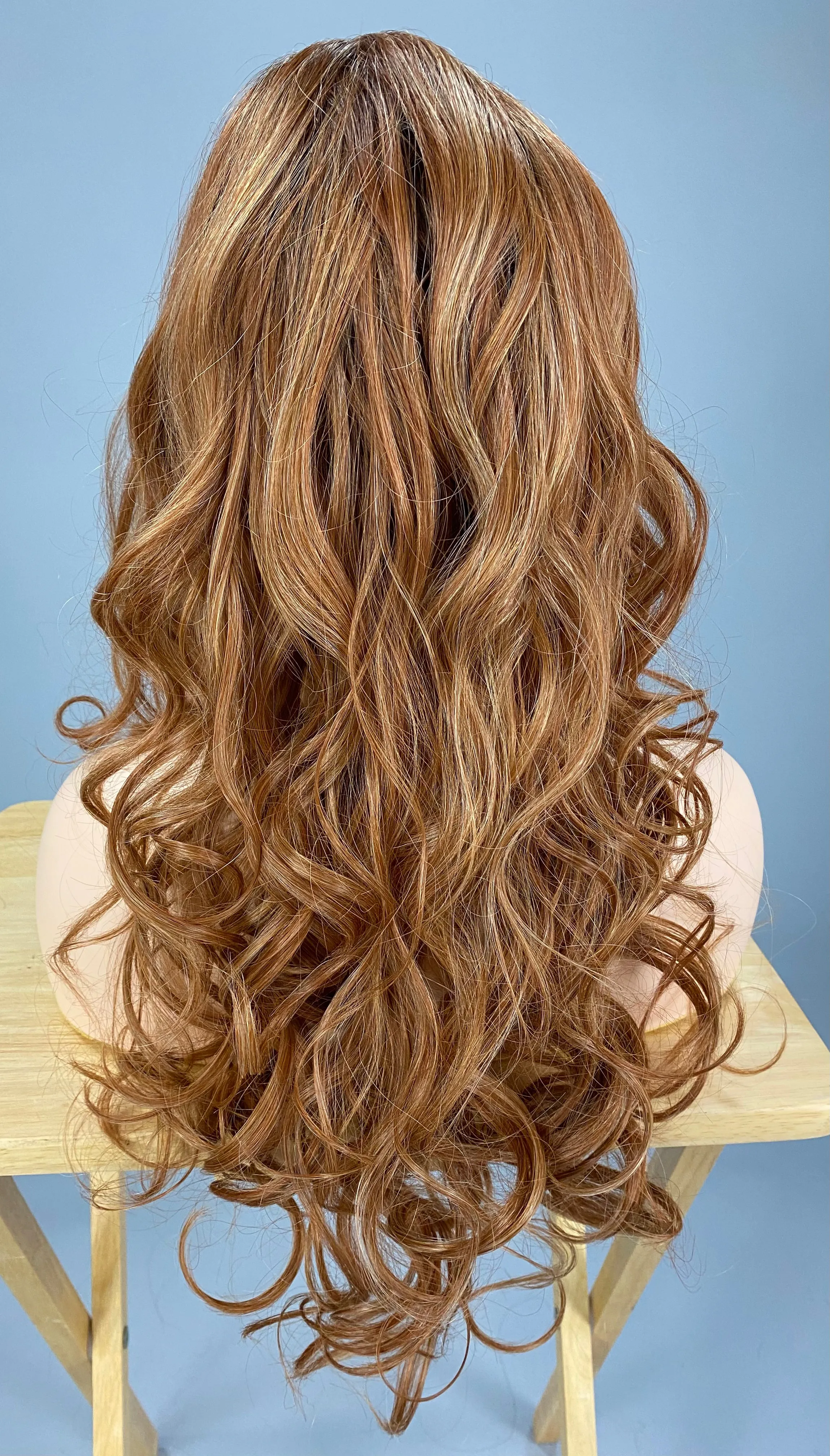 SALE!! "CAMELLIA" (Sumptuous Strawberry) Belle Tress Luxury Wig