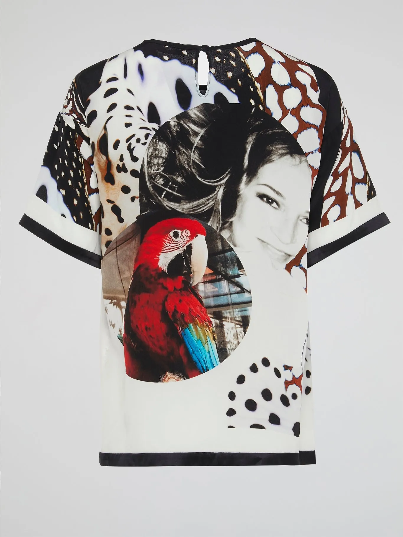 Sequin Detailed Half Sleeve Top