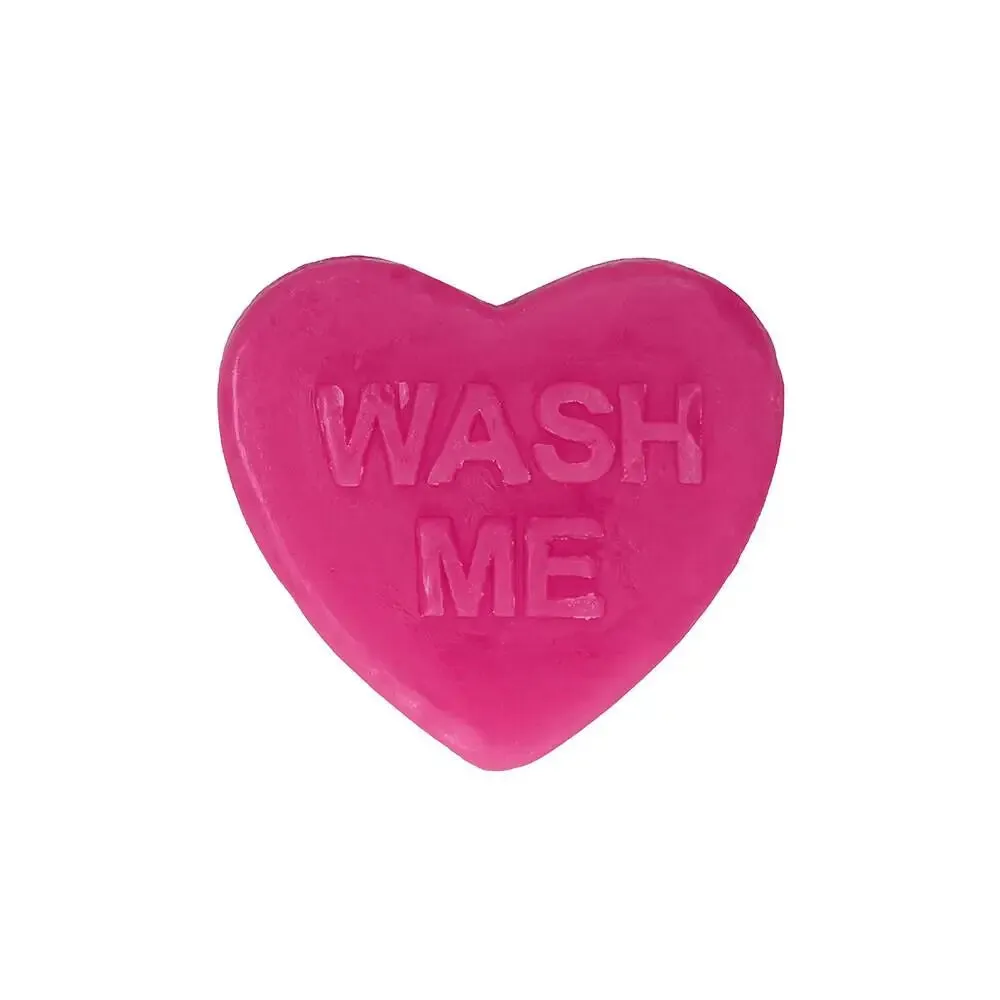 Shots Toys Pink Rose Scented Heart Soap Bar