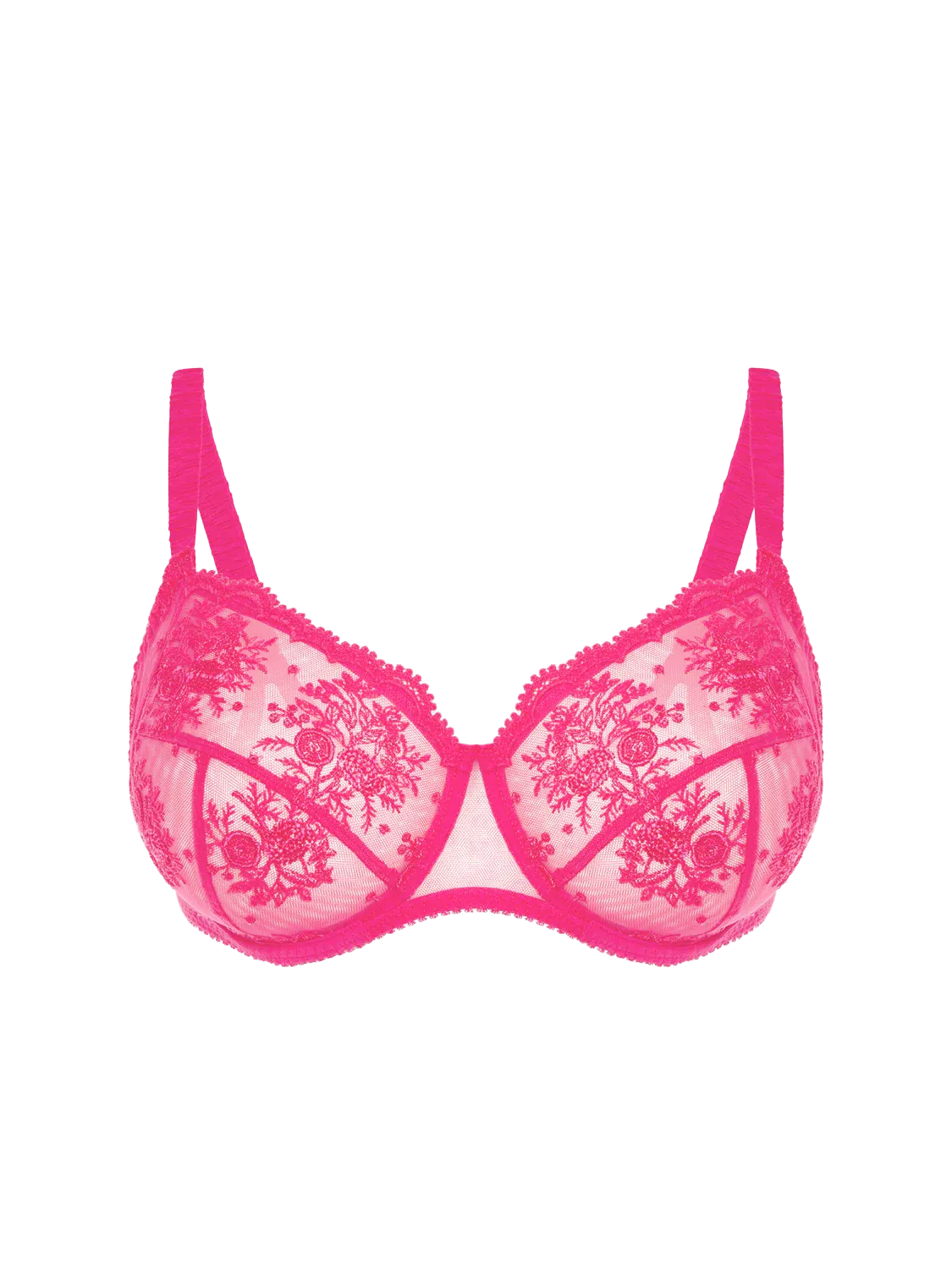 Simone Perele - Intrigue Full Cup Support Bra | Disco  Pink