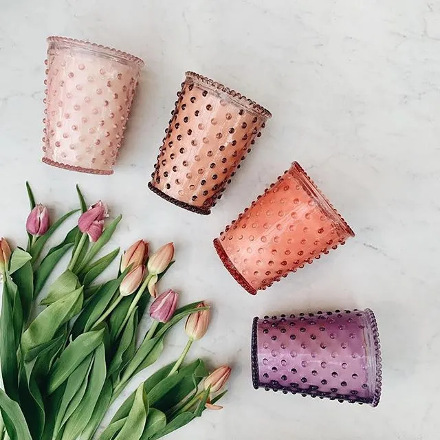 SIMPATICO Hobnail 100 Hour Candle - Fig