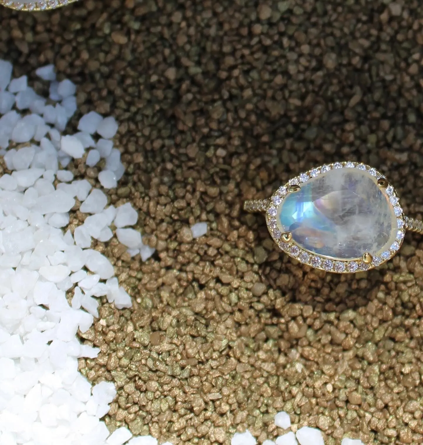 Skye Moonstone Ring