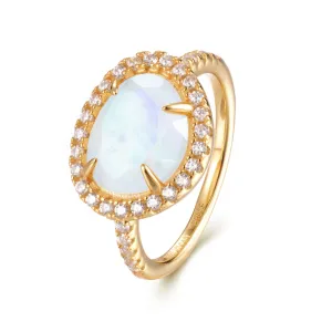 Skye Moonstone Ring