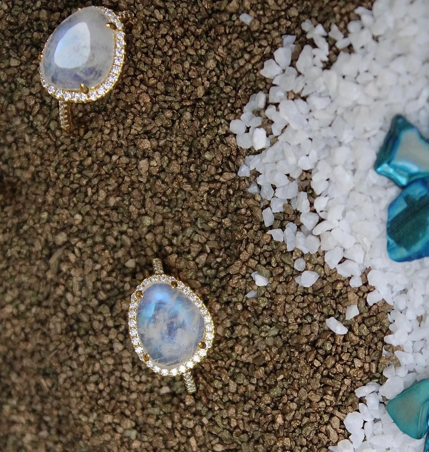 Skye Moonstone Ring