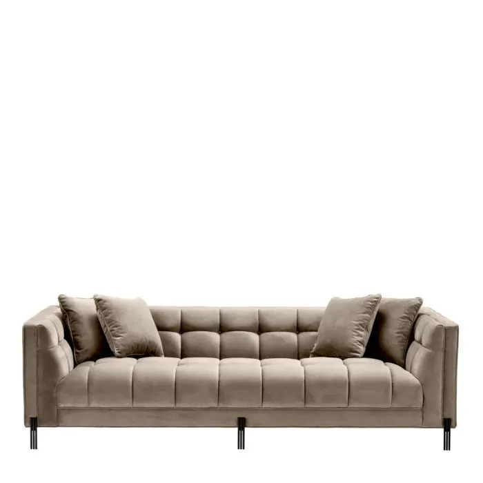Sofa Sienna - Savona Greige Velvet