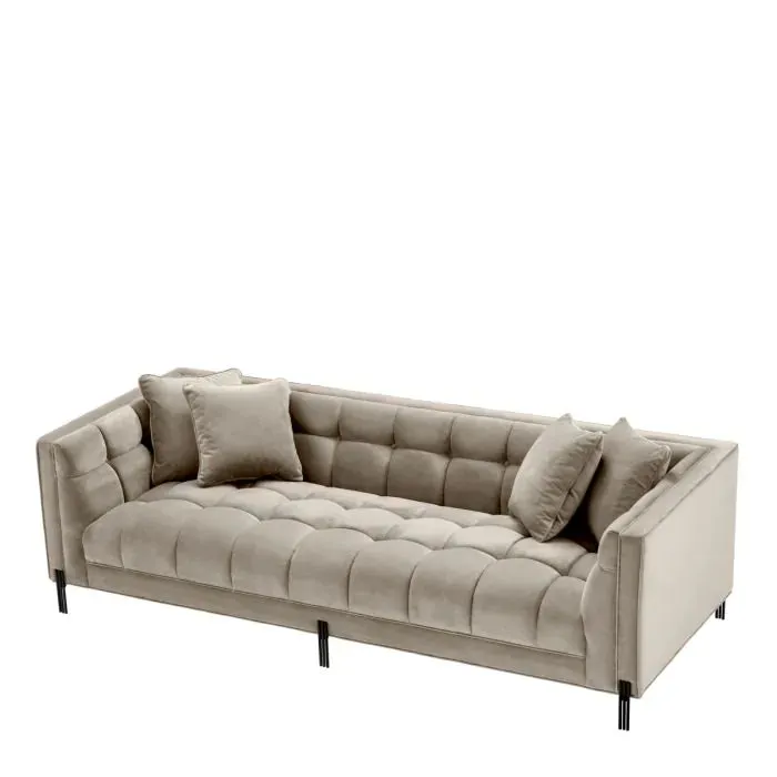 Sofa Sienna - Savona Greige Velvet