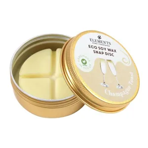 Soy Wax Melt Snap Disc in Tin - Champagne Toast Aroma