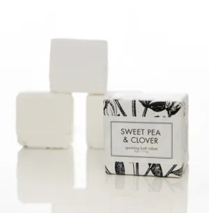 Sparkling Bath Tablet- Sweet Pea & Clover
