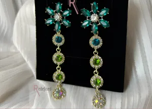 Sparkling Chandelier Earrings
