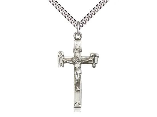 Sterling Silver Crucifix Necklace
