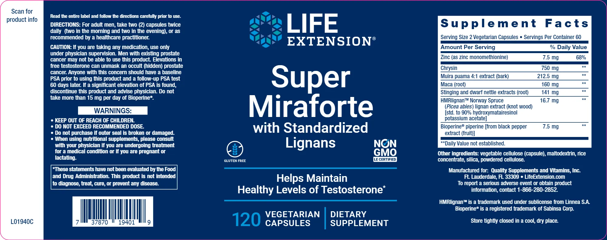 Super Miraforte with Standardized Lignans