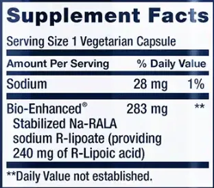 Super R-Lipoic Acid