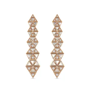 Triangle Drop Earrings