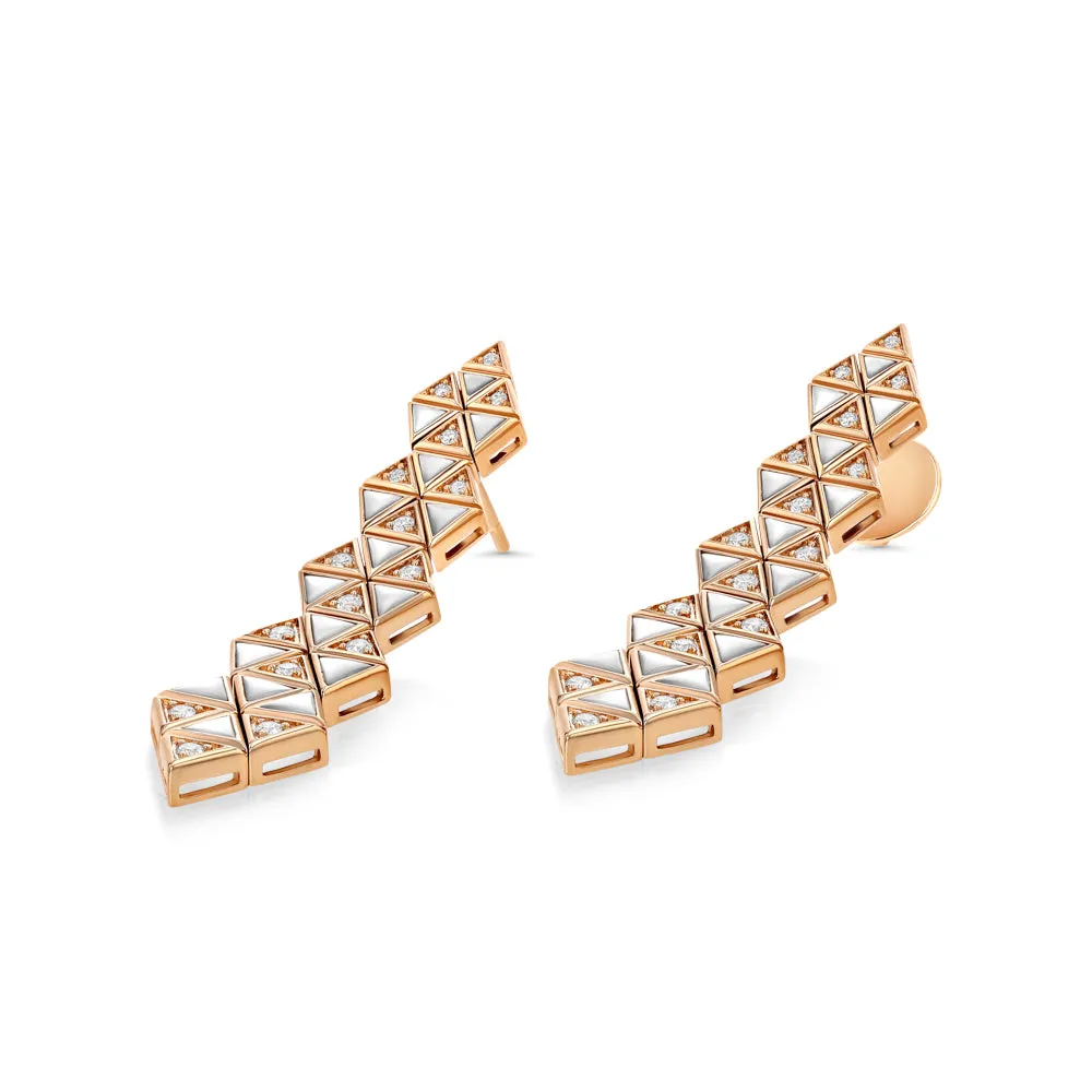 Triangle Drop Earrings