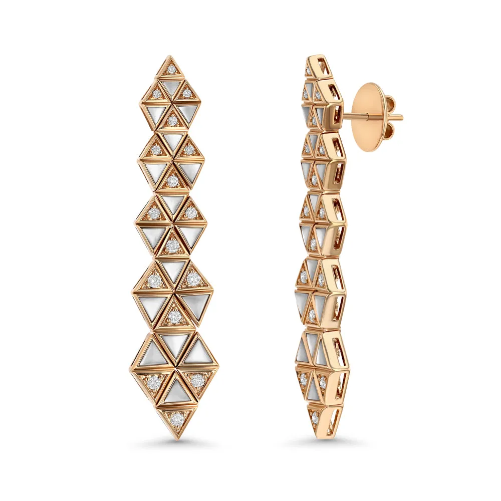Triangle Drop Earrings