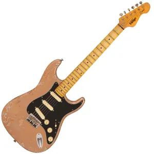 Vintage V6 ProShop Unique ~ Distressed Gold ~ Hardtail (Contact: Richards Guitars. www.rguitars.co.uk)