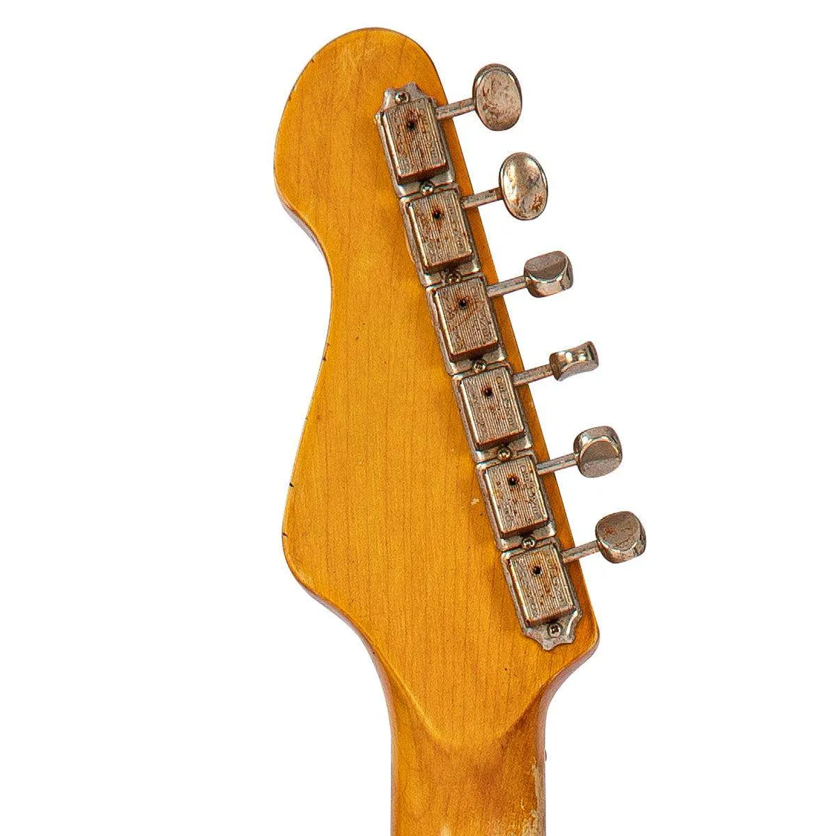 Vintage V6 ProShop Unique ~ Distressed Gold ~ Hardtail (Contact: Richards Guitars. www.rguitars.co.uk)