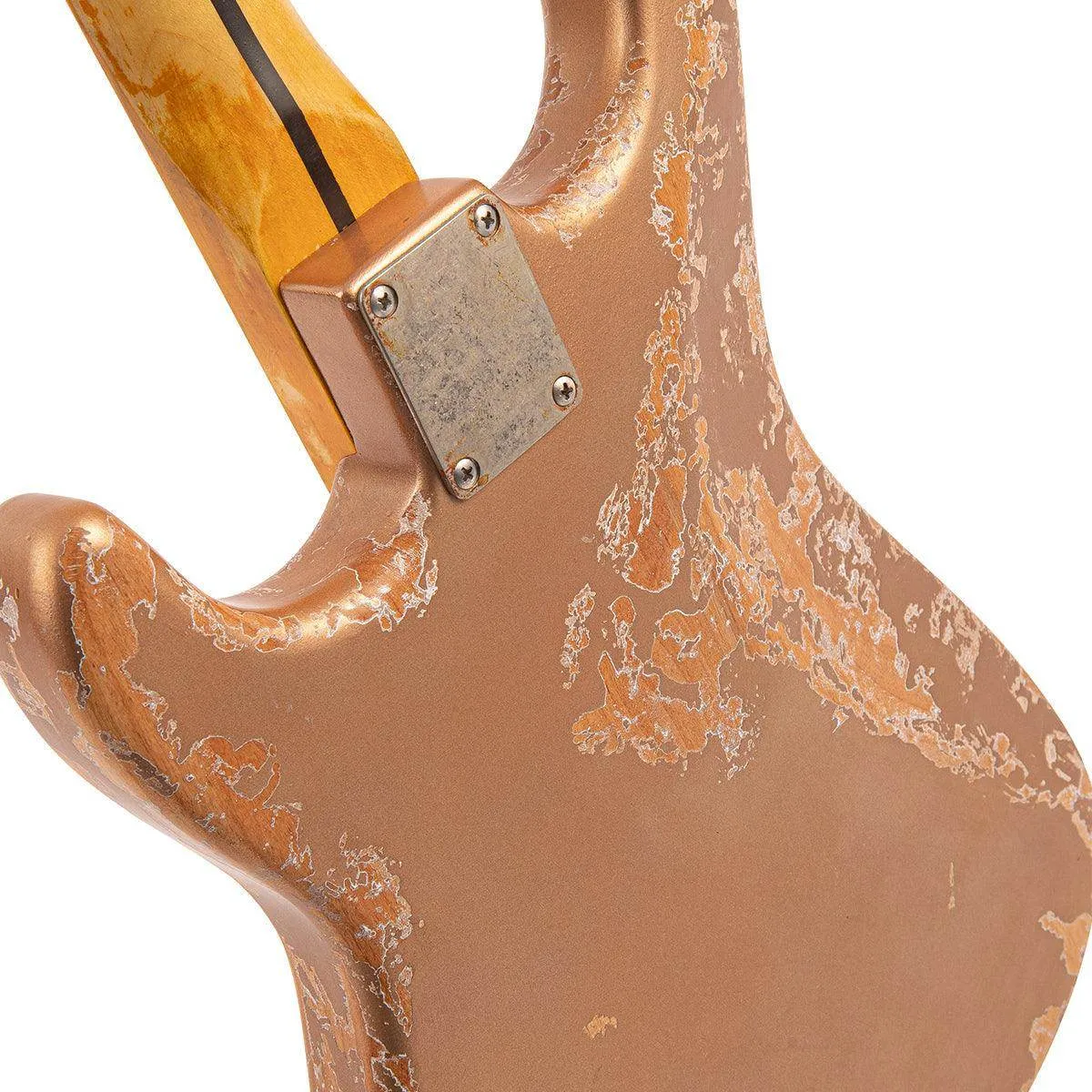 Vintage V6 ProShop Unique ~ Distressed Gold ~ Hardtail (Contact: Richards Guitars. www.rguitars.co.uk)