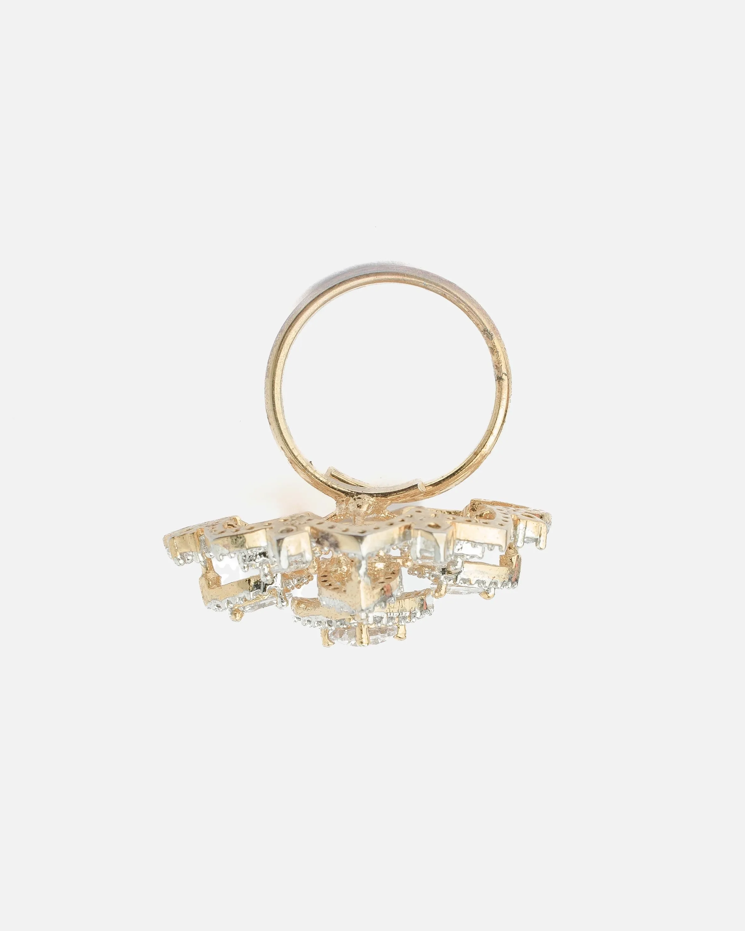 vivinia BY VIDHI MEHRA Zia 2.0  Womens Zircon Ring