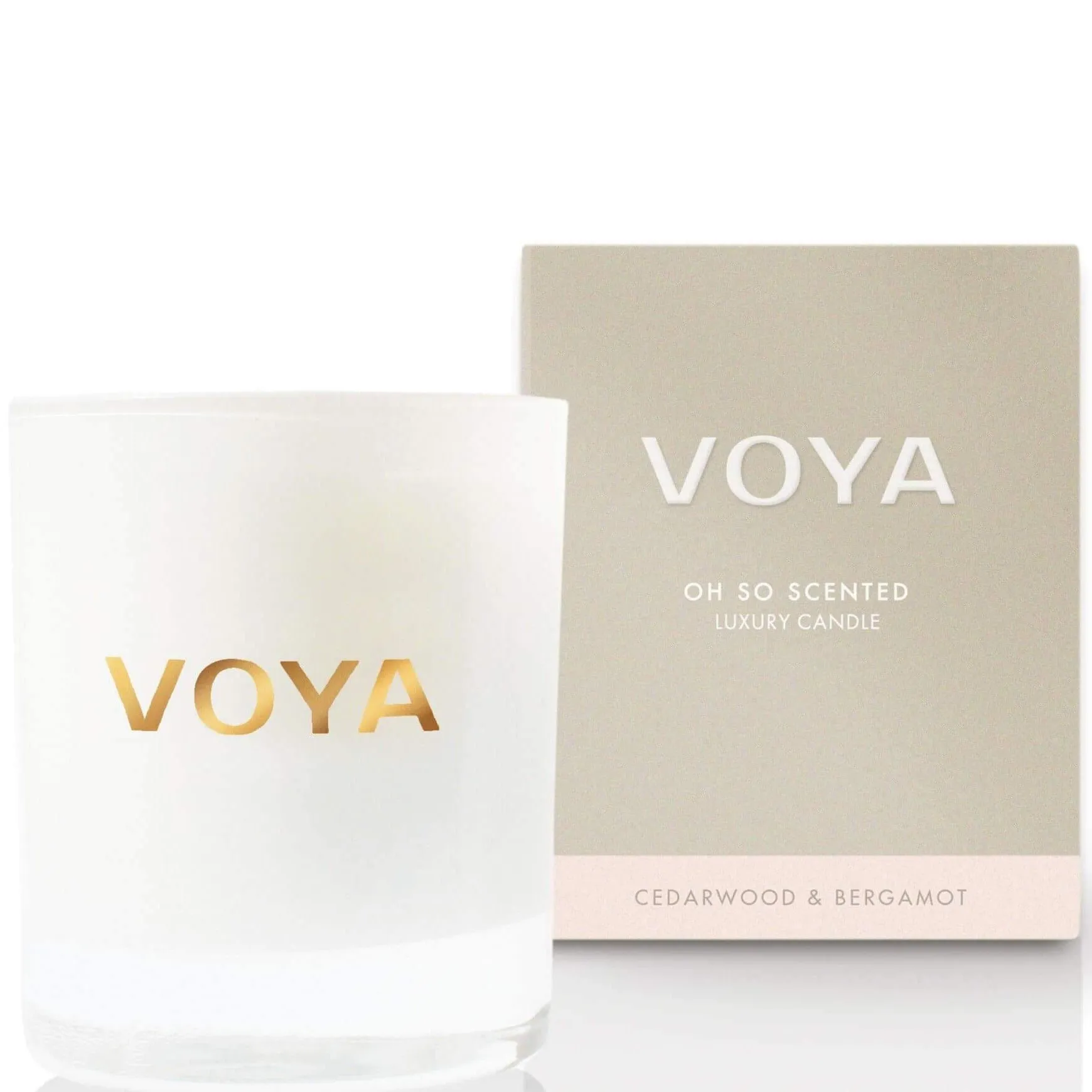 Voya Candle - Cedarwod & Bergamot