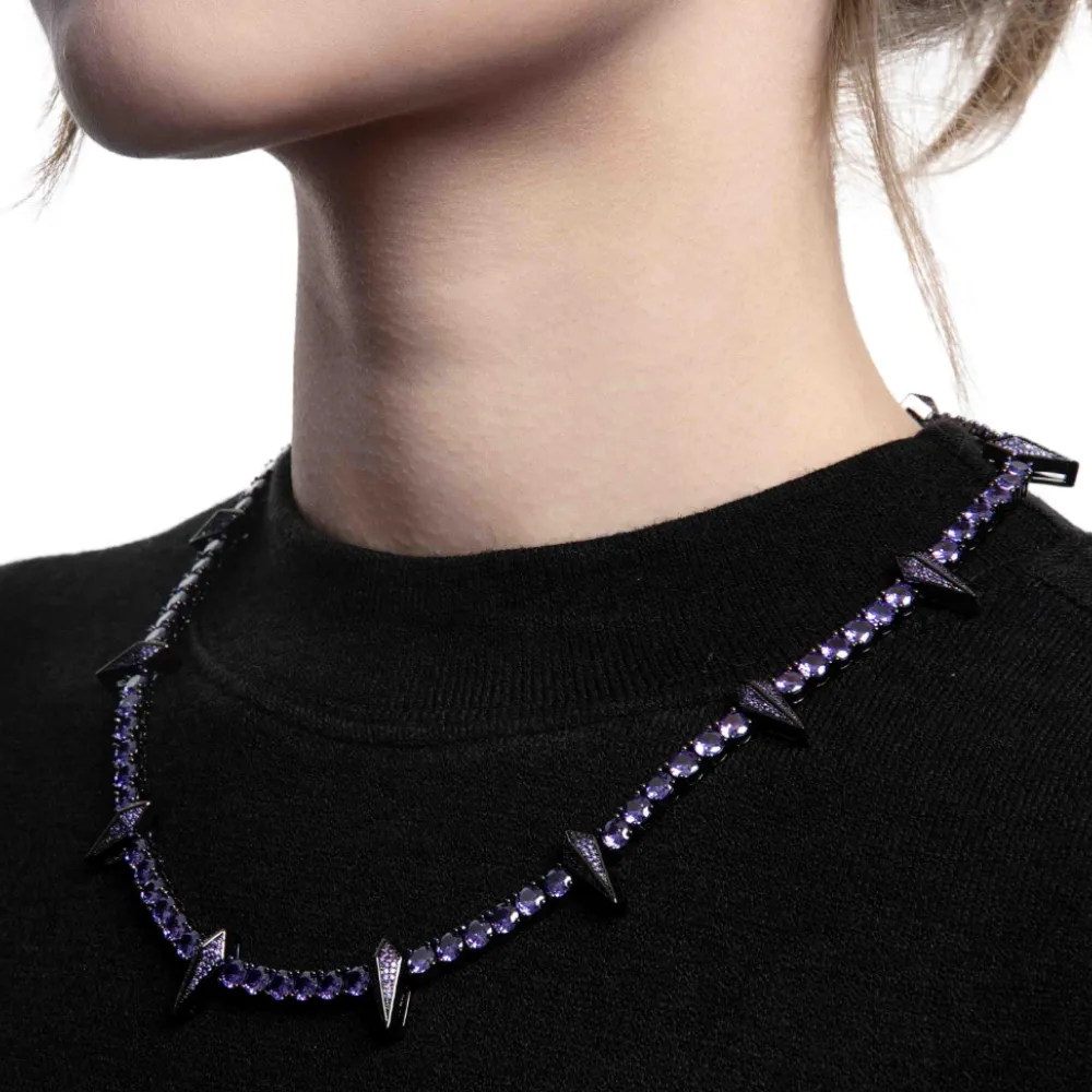 WIC | Black Panther Zirconia Necklace