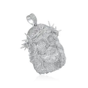 Women's Jesus Fully Piece Iced Pendant