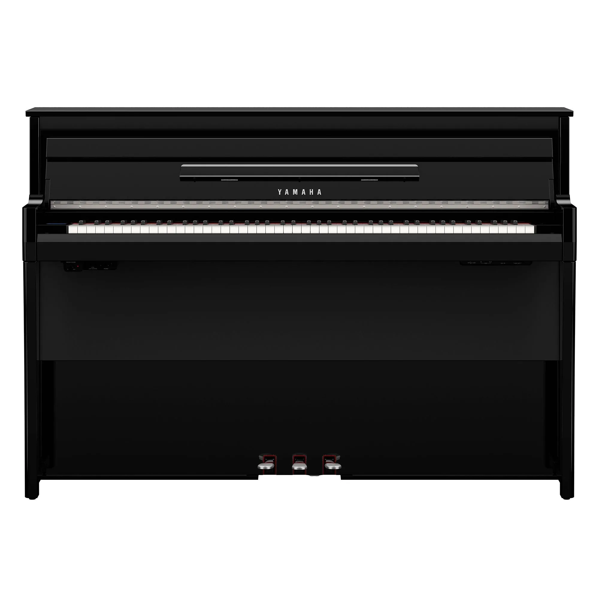 Yamaha NU1XA AvantGrand Hybrid Digital Upright Piano Polished Ebony